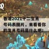 香港2021十二生肖号码表图片，来看看你的生肖号码是什么吧！