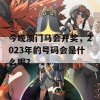 今晚澳门马会开奖，2023年的号码会是什么呢？