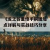 《龙之谷重炮手刷图加点详解与实战技巧分享》