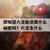 想知道六爻能透露什么秘密吗？六爻生什么