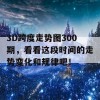 3D跨度走势图300期，看看这段时间的走势变化和规律吧！