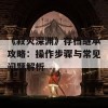 《寂灭深渊》存档继承攻略：操作步骤与常见问题解析