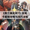 《真三国无双7》全关卡解锁攻略与技巧详解