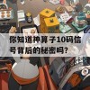 你知道神算子10码信号背后的秘密吗？