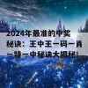 2024年最准的中奖秘诀：王中王一码一肖一特一中秘诀大揭秘！