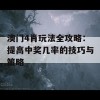 澳门4肖玩法全攻略：提高中奖几率的技巧与策略