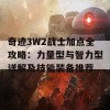 奇迹3W2战士加点全攻略：力量型与智力型详解及技能装备推荐