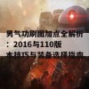 男气功刷图加点全解析：2016与110版本技巧与装备选择指南