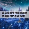 龙之谷魔导师技能加点与刷图技巧全面指南