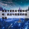 黑盒子紫色关卡解锁攻略：挑战与探索的终极指南