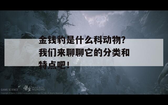 金钱豹是什么科动物？我们来聊聊它的分类和特点吧！