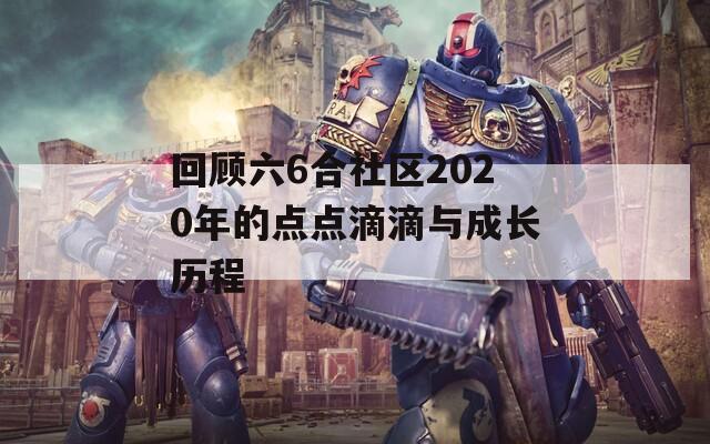 回顾六6合社区2020年的点点滴滴与成长历程