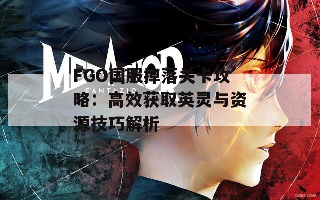 FGO国服掉落关卡攻略：高效获取英灵与资源技巧解析