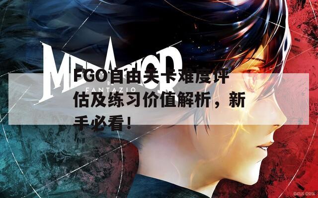 FGO自由关卡难度评估及练习价值解析，新手必看！